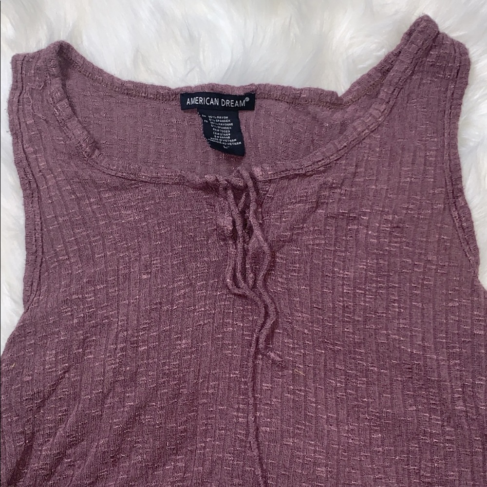 Large crop top